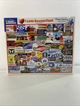 White Mountain 1000 Puzzle Love Connecticut Large Pieces Made Usa. Fixed Price $28.00.