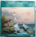 Ceaco Thomas Kinkade Beacon Of Hope 500 Piece Puzzle Corkboard Complete. Fixed Price $9.50.