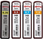Rotring Tikky Mechanical Pencil Leads, Hb Black, 2 Tubes, Choose Size. Fixed Price $10.26.
