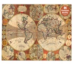 Amazing Puzzles 1000 Piece Jigsaw 19X27IN - Old World Map. Fixed Price $11.99.