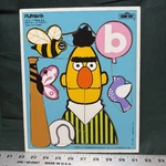 Sesame Street Playskool 11 Piece Wood Puzzle 1973 Pbs. Fixed Price $21.99.