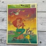 Golden Walt Disney Little Mermaid Frame Tray Puzzle 12 Pieces Made In Usa Sealed. Fixed Price $8.99.