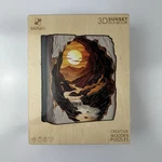 Docragi 3D Sunset In Book Creative Wooden Puzzles 285PCS- New. Fixed Price $19.99.