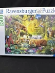Ravensburger Tranquil Tigers 1500 Piece Puzzle, 16 005 German, Fast Ship!. Fixed Price $32.98.