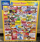 White Mountain Puzzles 'cereal Boxes' 1000 Piece #1261A Made Usa New. Fixed Price $23.99.
