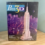 Vtg 1994 Sealed 3D Puzzle Empire State Building 902PCS Milton Bradley Nib. Fixed Price $39.99.