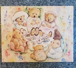 New Springbok Mary's Bears Tea Party Picnic 500 Piece Puzzle. Fixed Price $14.95.