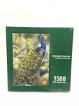 Perching Peacock 1500 Piece Jigsaw Puzzle Original Art By Laura Egan Brand New. Fixed Price $25.16.