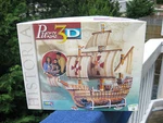 Wrebbit Santa Maria 1492 Puzzle 3-D 370 Pieces (difficult) New & Sealed In Box!. Fixed Price $48.95.