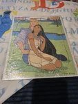 Vintage Playskool Disney Pocahontas 8-PIECE Wooden Puzzle 241-04 Complete B6. Fixed Price $10.00.