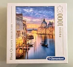 Clementoni Venice Jigsaw Puzzle 1000 Piece Grand Canal Italy Sunset New Sealed. Fixed Price $14.95.