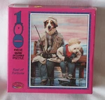Vintage Ceaco Mini Puzzle Fishing Dogs Reel Of Fortune 100 Piece 1996 New. Fixed Price $8.99.