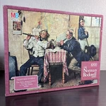 Milton Bradley Norman Rockwell The Love Song 1000 Pc Textured Puzzle New Sealed. Fixed Price $18.99.