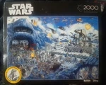 2000 Pcs Jigsaw Puzzle Star Wars Battle Of Hoth Empire Strikes Back Buffalo. Fixed Price $24.99.
