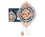 Rokr 3D Wooden Puzzles For Adults-diy Wall Quartz Clock Kits Jigsaw Gifts. Fixed Price $45.05.