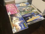 Puzzled 3D-PUZZLES Wood Craft Construction Kits Lot Of New 2013-15. Fixed Price $34.95.