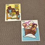 Playskool Vintage Wood Tray Puzzles Animals Goldilocks Three Bears Humpty Dumpty. Fixed Price $16.50.