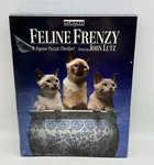 Feline Frenzy Murder Mystery Jigsaw Thriller John Lutz Be Puzzled New. Fixed Price $16.95.