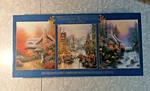 Thomas Kinkade Painter Of Light Deluxe Puzzle Set No. 3622-1 Ceaco 1998 Sealed. Fixed Price $7.99.