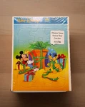 8 Walt Disney Golden Christmas Frame Tray Puzzles Mickey Mouse & Friends New Vtg. Fixed Price $59.99.