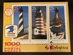 1990 Usps Colorforms Lighthouse Stamp Puzzle 1000 Piece 23X29 Htf Complete. Fixed Price $14.99.
