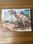 Vintage 1987 Golden Dinosaurs Puzzle Tyrannosaurus Rex 200 Pieces Complete 4780. Fixed Price $14.95.