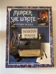 Murder She Wrote Puzzle - Desktop 1984 Guc Complete. Fixed Price $39.99.