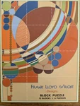 Frank Lloyd Wright Puzzle, 12 Blocks, 6 Designs, Pomegranate Kids. Fixed Price $9.99.