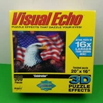 2004 Hobbico Visual Echo Celebration Eagle 500 Pc 20"X16" 3D Puzzle Effects. Fixed Price $10.00.
