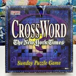 Crossword "the New York Times" Sunday Puzzle Game Vintage 1997 Herbko Sealed. Fixed Price $18.99.