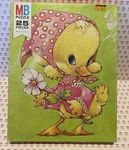 Vintage Milton Bradley 25 Pc. Puzzle 1976 Pastel Pets Sealed Cute Duckling *read. Fixed Price $18.00.