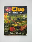 1992 Clue Mystery Puzzle The Color Of Murder Milton Bradley 500 Pc. No Magnifyi. Fixed Price $14.96.