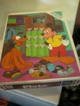 Vintage Whitman Walt Disney's Pluto Puzzle 100 Large Pieces 4605-3 Vgc. Fixed Price $13.43.