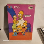 Simpsons Puzzle Say Cheese 100 Piece Milton Bradley Complete Free Shipping. Fixed Price $15.00.