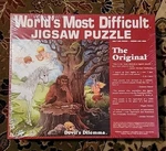 Vtg 1985 Tuco World's Most Difficult 500 Pc Jigsaw Puzzle-devils Dilemma-sealed. Fixed Price $29.99.