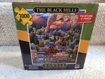 Dowdle 1000 Piece Folk Art Jigsaw Puzzle "the Black Hills" 19.25" X 26.625" New!. Fixed Price $16.99.