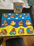 Diset Spain Macro Action Large Floor Puzzle Game Animals Vehicles Complete Vtg. Fixed Price $8.39.