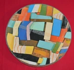 Vintage Springbok Circular Jigsaw Puzzle Kachina No 1 Pauli Lame Hopi Art. Fixed Price $49.95.