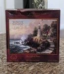 Thomas Kinkade Painter Of Light: The Peace 500 Piece Oversize Puzzle. Fixed Price $7.49.