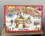 Vtg Schylling Curious George Peg Puzzle Let's Go To The Circus Complete 2003. Fixed Price $6.50.