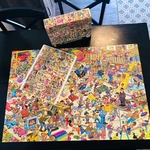 2000 Ceaco Puzzle Jan Van Haasteren Toy Ahoy Crowd Pleasers Complete Poster. Fixed Price $38.40.