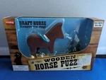 Schylling Draft Horse Wooden Remove The Ring Puzzle. Fixed Price $9.95.
