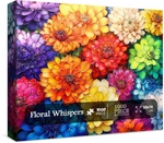 1000 Piece Puzzle Rainbow Flower Multicolor Floral Jigsaw For Adults 27X19. Fixed Price $16.94.