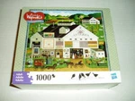 Charles Wysocki Milton Bradley Jigsaw Puzzle Peppercricket Farms. Fixed Price $18.99.