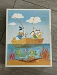 Vintage Walt Disney Huey Dewey & Louie Jigsaw Puzzle Whitman Donald Duck Fishing. Fixed Price $30.00.