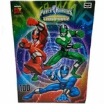 Power Rangers Time Force Red Blue Green Warp Rose Art 2001 100 Pc. Fixed Price $24.99.
