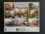 Ceaco Thomas Kinkade Painter Of Light 10 Jigsaw Puzzles New Sealed Vintage 2008. Fixed Price $32.99.