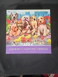 Ceaco Puppy Dog Harmony 550 Piece Jigsaw Puzzle Sealed. Fixed Price $9.99.