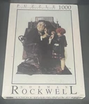 Norman Rockwell Doctor And The Doll 1000 Piece Puzzle 26.75" X 19" New Sealed. Fixed Price $10.96.