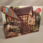 New Vintage Mb Big Ben 1000 Piece Jigsaw Puzzle "country Cottage" #4962-2. Fixed Price $14.95.